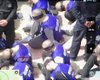 Сотни людей на коленях с завязанными глазами: аноним показал заключенных в китайском Синьцзяне