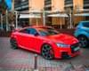 Компактна ракета: у Києві помітили яскравий заряджений спорткар Audi (фото)