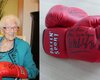 Братья Кличко подарили своей 106-летней фанатке боксерские перчатки