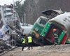 Поезда под Варшавой столкнулись из-за ошибки диспетчера, - прокуратура