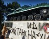 "Характерный посыл": в Молдове разрисовали монумент с советским танком (фото)