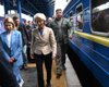 "Рада вернуться в Киев": глава Еврокомиссии приехала в Украину (фото)