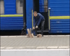 Проводникам "Укрзализныци" приходится рубить дрова для отопления вагонов (фото)