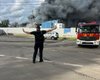 РФ ударила по складу McDonald's под Киевом: над городом черный дым (видео)