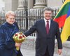 Порошенко встретился в Киеве с Грибаускайте