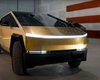 По-богатому: в США создали золотую Tesla Cybertruck (видео)