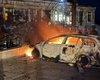 Удар по Одессе: полностью сгорел отель и машины рядом, детали (фото)