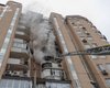 Пожар в киевской многоэтажке: причиной оказался взрыв зарядной станции (фото)