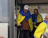 Эвакуированные из Олешек пересекли государственную границу Украины: первые кадры