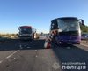 На Кировоградщине столкнулись  автобусы: 2 человека погибли, 10 с травмами