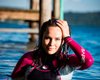 Новая победа OceanWoman: Анастасия Даугуле покорила горное озеро в Италии