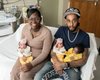 "Это было легко": в США мать троих детей неожиданно родила тройню (фото)