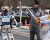 Олимпийский огонь доверили нести роботу