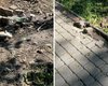 На Волині в парку розібрали бруківку, щоб зробити з неї мангал (фото)