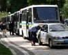 К Майдану стянуты полсотни милицейских автобусов