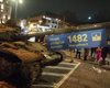 BMW с номером "Мой мир": в Вильнюсе подрались из-за цветов на танке РФ (фото, видео)