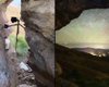Камера, которую оставили на ночь в пещере, зафиксировала невероятные кадры над городом (видео)