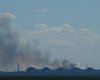 Пожар и дым возле Запорожской АЭС: угрожает ли станции блэкаут (фото, видео)