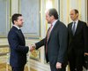 Зеленский встретился с главой МИД Австрии