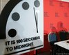 Чуть больше минуты до конца. Часы Судного дня отсчитывают секунды до полуночи и вымирания людей