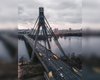 Атака біля Північного моста у Києві: дрон РФ вдарив по Оболоні, перекрили рух, працюють служби