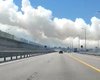 Кримський міст огорнули клуби диму: озвучено причину (відео)