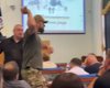 Призвал пересмотреть свою мораль: в Житомире боец ВСУ забросал землей депутатов горсовета (видео)