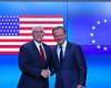 В Брюсселе вице-президента США встретили американским флагом с лишней звездой