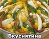 Вкуснятина за 10 минут: рецепт салата с огурцами и кукурузой