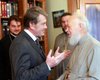 Митрополит Владимир наградил Ющенко