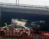 В Киеве снова обвалилась часть путепровода