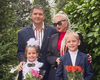 "Уже во второй класс": Екатерина Бужинская показала, как отвела своих детей в школу (фото)