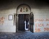 В Иерусалиме вандалы осквернили христианский монастырь