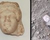 Редкая находка IV века до н. э.: археологи нашли мраморную маску финикийской женщины в Карфагене (фото)
