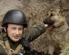 Спрятался в окоп и прижился: пес Фауст помогает Нацгвардии нести службу под Киевом (фото)