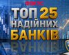 Топ 25 надійних банків України — рейтинг 2026