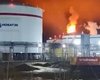 В РФ пылает "Новатэк" в Усть-Луге и судостроительный завод в Выборге: последствия атаки БпЛА (видео)
