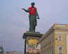 В Одессе на Дюка одели футболку с Бандерой