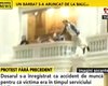 В парламенте Румынии мужчина выбросился с балкона (видео)