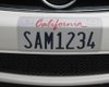 В Калифорнии автомобильные номера заменят наклейками (фото)
