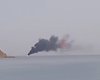 В Черном море загорелось и затонуло российское судно