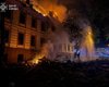 Россияне обстреляли Киев ракетами: что известно о первых последствиях удара по столице (фото)
