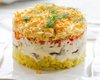 Салат "Мимоза" со скумбрией и сыром: рецепт вкусного зимнего блюда