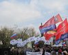В Севастополе пророссийские силы провели три Русских марша