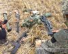 Луганские пограничники обнаружили точку ведения огня боевиков