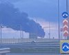 Пожар в Перми: после воздушной тревоги поднимается дым у аэропорта