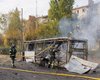 Последний рейс: в Краматорске уже 30 погибших после удара авиабомбы по автобусам (фото)