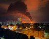 Дроны атакуют Ставропольский край РФ: на местном НПЗ зафиксирован масштабный пожар (видео)