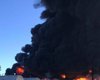 ВС РФ нанесли ракетный удар по нефтебазе в Кривом Роге, начался сильный пожар (фото, видео)