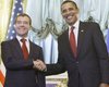 Медведев и Обама договорились о сроках вступления РФ в ВТО
